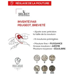 Moulin à poivre Maestro, Peugeot