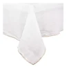 Nappe en lin Venise blanc, Haomy