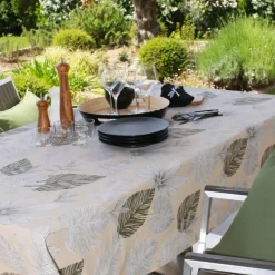 Nappe enduite Bornéo Bronze, Sud Etoffe