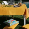 Nappe enduite Tournesol Frejus, Sud Etoffe