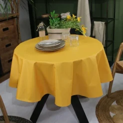 Nappe enduite Tournesol Frejus, Sud Etoffe