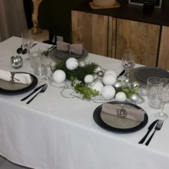 Nappe Etincelle Blanc, Sud Etoffe