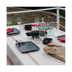 Nappe Prunelle Rouge, Sud Etoffe