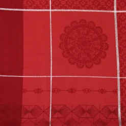 Nappe Réveillon Rouge, Sud Etoffe