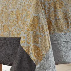 Nappe Taffetas Froissé Cashemire Gris, José Houel