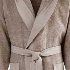 Peignoir à capuche uni Boxer Sable, Sensei