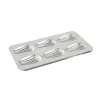 Plaque 6 madeleines gourmandes en fer blanc, Gobel