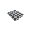Plaque 20 mini-cannelés Elastomoule, De Buyer