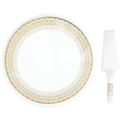 Plat à tarte 32 cm avec pelle Festive, Easy Life