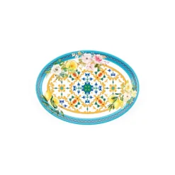 Plat ovale Flower & Lemon, Guzzini