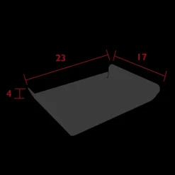 Plateau 23 x 17 cm Alto, Fermob