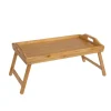 Plateau de Lit Pliable en Bois de Bambou, Andrea House