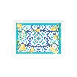 Plateau rectangulaire Flower & Lemon, Guzzini