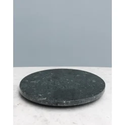 Plateau tournant Lazy Susan Marbre Vert, Chehoma