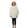 Poncho polaire pour enfant à capuche Ginger Neige, Sensei