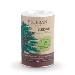 Poudre parfumée pour aspirateur Cèdre au naturel, Estéban