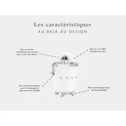 Presse-agrumes Blanc Années 50, SMEG