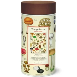 Puzzle 1000 pièces Champignons, Cavallini & Co