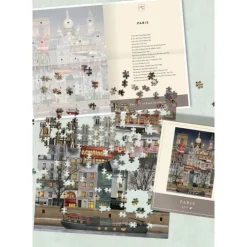Puzzle 500 pièces Noël à Paris, Martin Schwartz