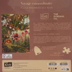 Puzzle de 1000 pièces Fleurs Tropicales, Kiub