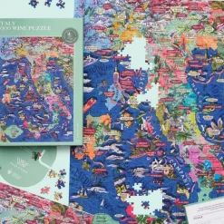 Puzzle de 1000 pièces Les Vins d'Italie, Water & Wine