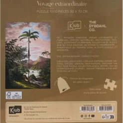 Puzzle de 1000 pièces Palmier, Kiub