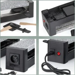 Raclette connectable 2 personnes Tomül, Kela