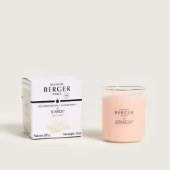 Recharge Bougie By Starck Peau de Soie, Maison Berger