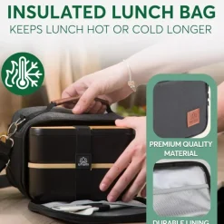 Sac isotherme 4 L Noir, Umami