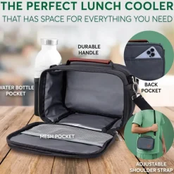 Sac isotherme 4 L Noir, Umami