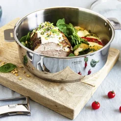 Sauteuse amovible inox Casteline, Cristel
