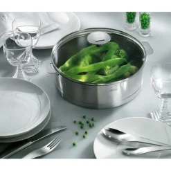 Sauteuse 26cm  anti adhérente strate amovible, Cristel