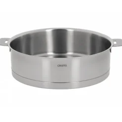 Sauteuse 24cm inox strate amovible, Cristel