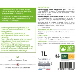 Savon de Marseille liquide 1 L Soluvert, Starwax