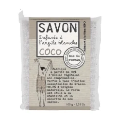 Savon végétal parfumé Coco, mas du roseau