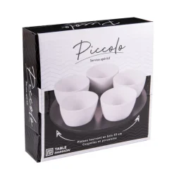 Service apéritif 6 pièces Piccolo, Table Passion