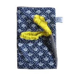 Serviette élastiquée Loup Lunettes, Les Petits Pinpins
