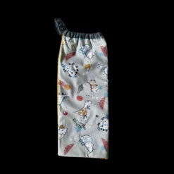 Serviette élastiquée Petit Dino, Les Petits Pinpins