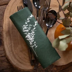 Serviettes en papier Eucalyptus, Françoise PAVIOT