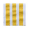 Serviettes en papier Rayure Jaune, Françoise PAVIOT