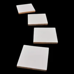 Set 4 dessous de verre carrés Madras, Be Home