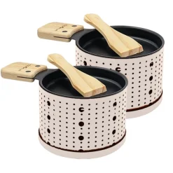 Set 2 raclettes à la bougie Lumi, Cookut