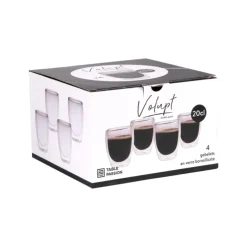 Set de 4 gobelets Double Paroi Volupt, Table Passion