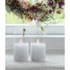 Set de 2 mini  bougies Led Ivy transparent, Sirius