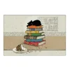Set de table Chat Livres, Kiub