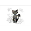 Set de Table Kook Chat Noir, Kiub