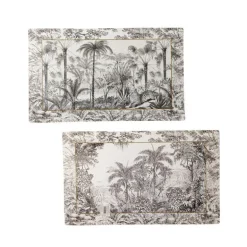Set de table souple Retro Jungle, Easy Life