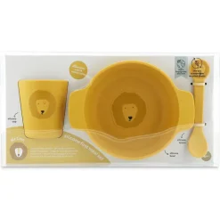 Set repas silicone Mr Lion, Trixie