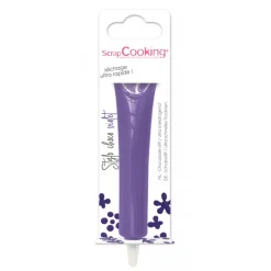Stylo goût choco violet, ScrapCooking