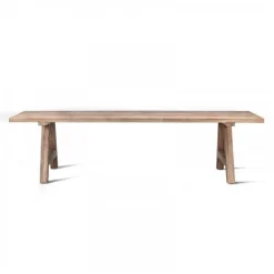 Table en teck 250 x 100 cm Cantina, Manufactori